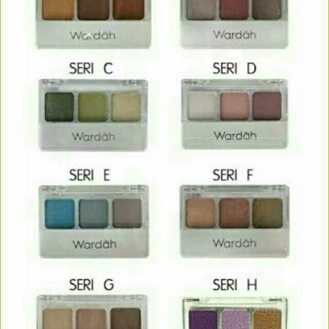 Wardah Eye Shadow  Series