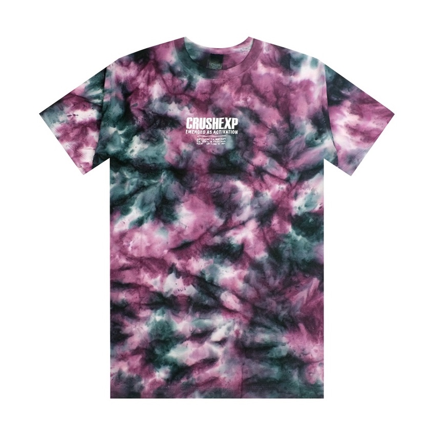 CRUSH EXP Kaos Tie-Dye TSC0905 MAROON