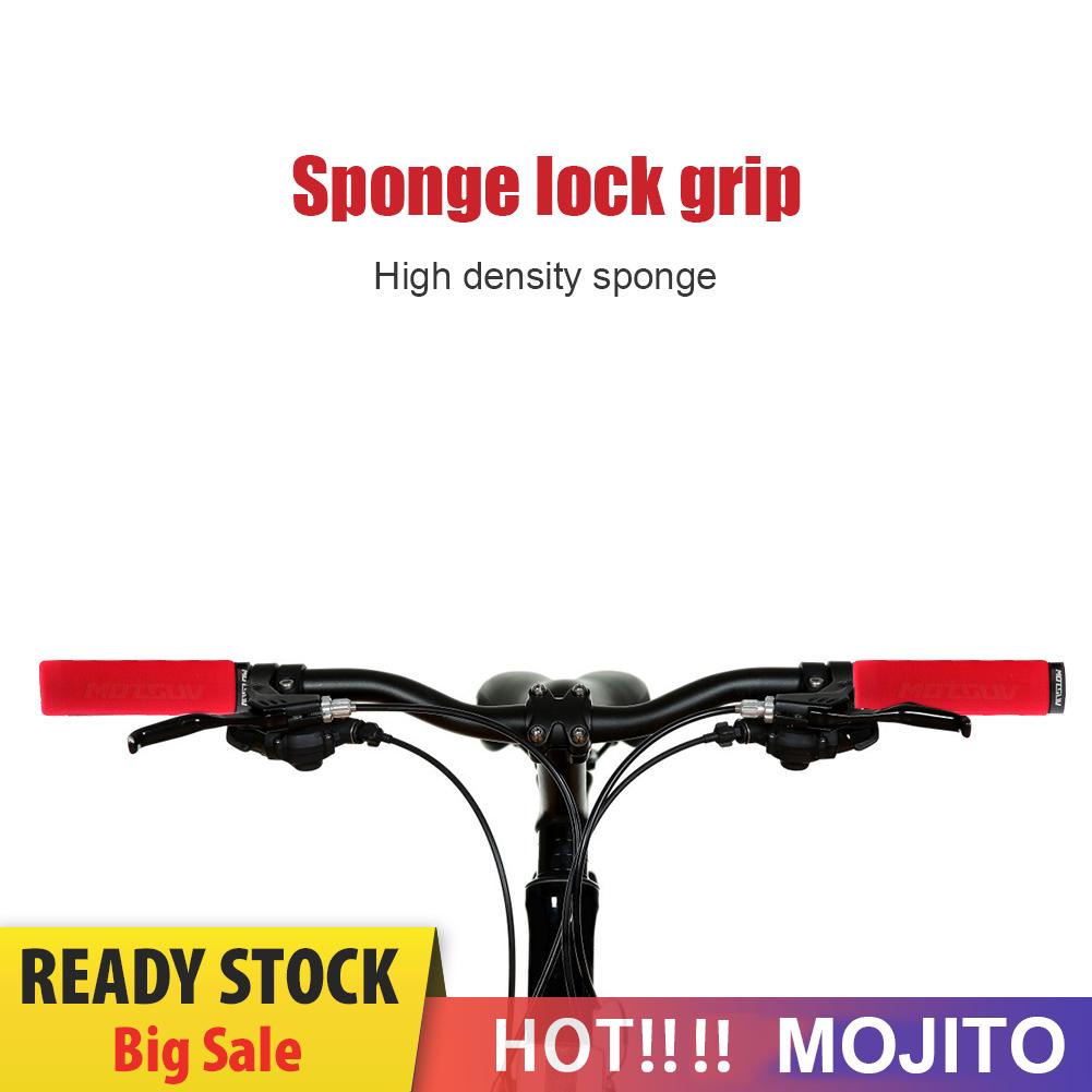 Motsuv Grip Stang Sepeda Mtb Bahan Spons Dengan Pengunci