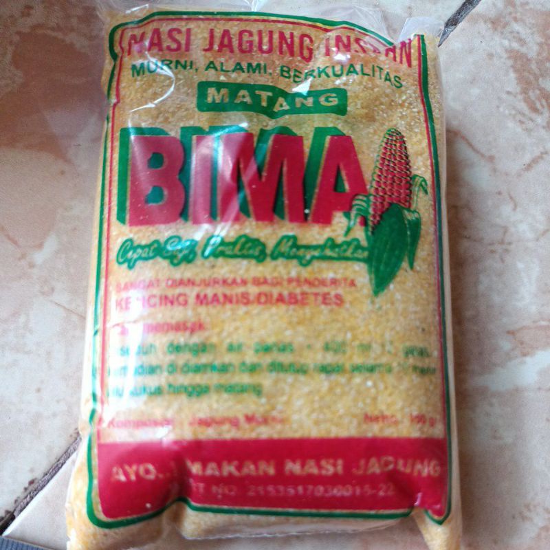 

nasi jagung instan/mpok jagung 150 gr