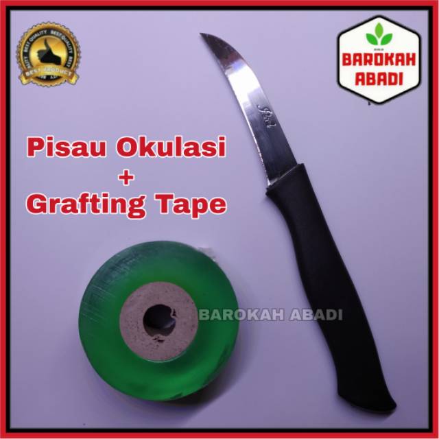 Pisau Okulasi Cangkok Sambung Pucuk + Grafting Tape