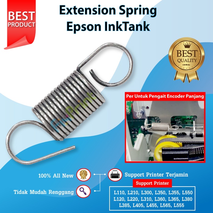 Per Extension Spring Encoder Epson L1110 L1210 L3110 L3210 L3116 L3150 L3156 L4150 L4160 L5190 L5290