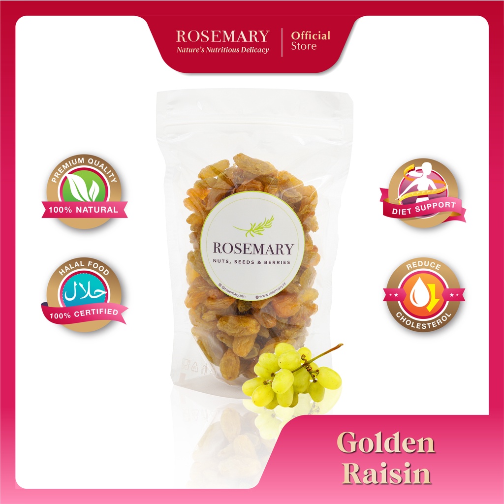

Golden Raisin 300 GRAM MENCERAHKAN KULIT
