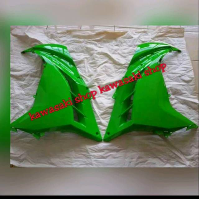 cowling cover body fering fairing ninja 250 fi kiri kanan original kawasaki