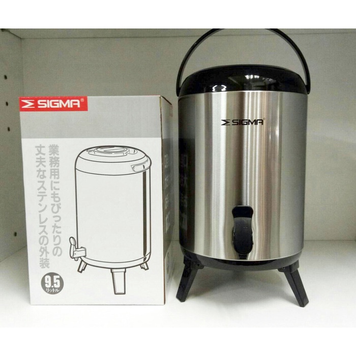 termos air / dispenser air dingin & panas sigma 9,5 liter