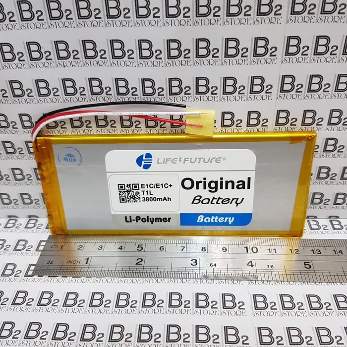 ORIGINAL Baterai Battery Tab advan E1c E1c+ T1L Tablet Cina 12x5 cm