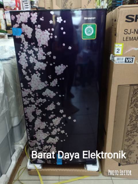 Kulkas Sharp 1 Pintu Sakura SJ-N 182D-VB/VR Terbaru