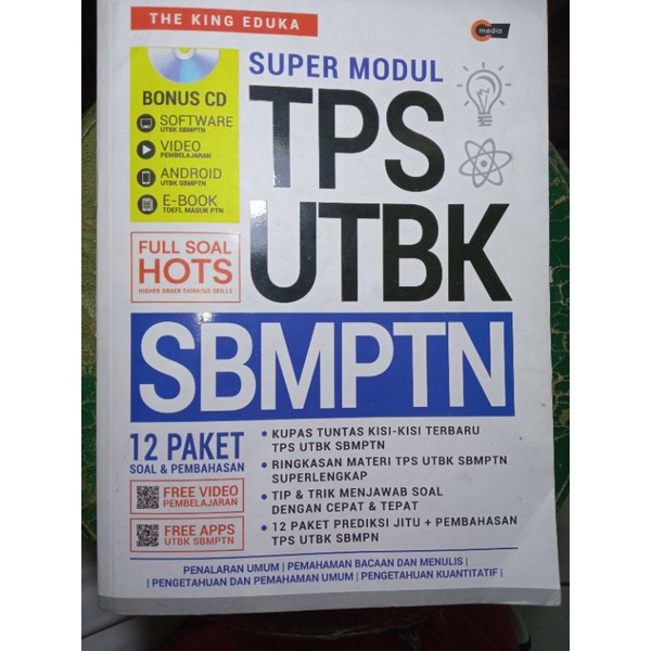 

PRELOVED BUKU TPS UTBK SUPER MODUL