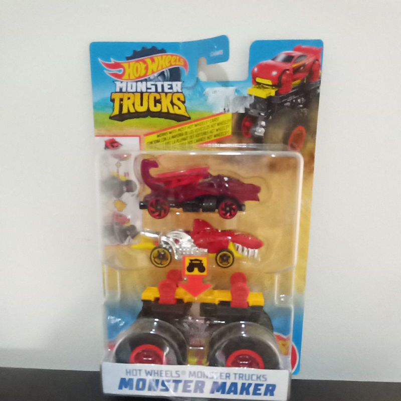 Sharkruisher Monster Trucks Monster Maker Hotwheels