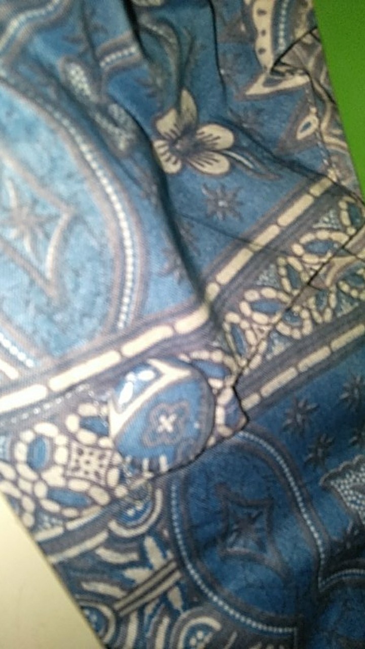 M-l-xl-xxl Batik Tunik Wanita Asj Sa Hrb026 Kenongo Pekalongan Sogan Tulis