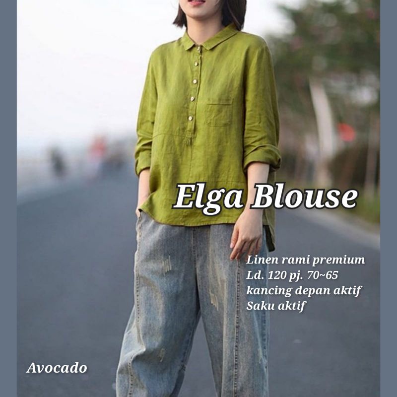 ELGA BLOUSE TERBARU