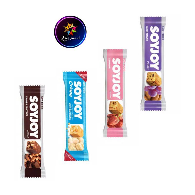 

Soyjoy Almond&Chocolate/Crispy White Macadamia/Strawberry/Raisin Almond 30gr/Import