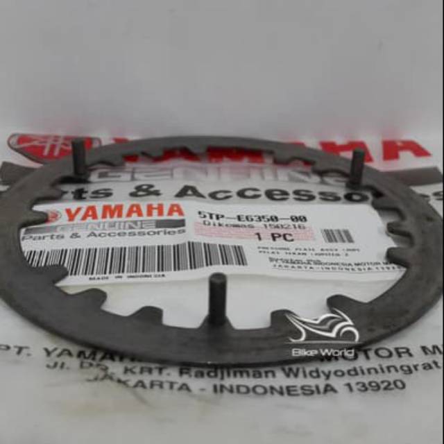 Plat Gesek Dudukan Per Jupiter 5TP-E6350 Yamaha Genuine Parts