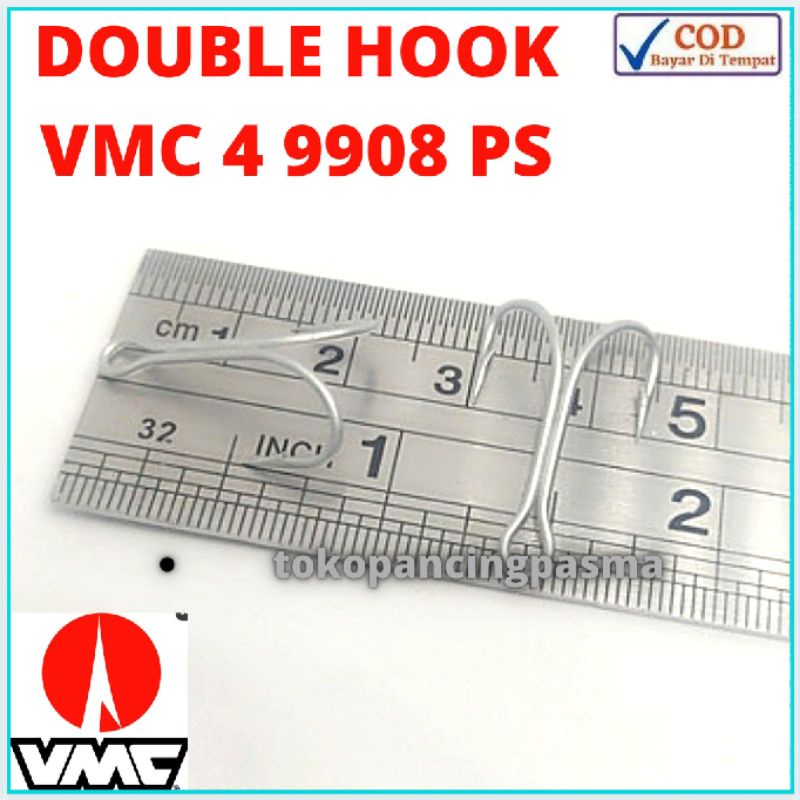 DOUBLE HOOK VMC NO 4 9908PS