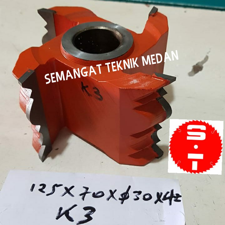 K3 MATA PISAU PROFIL ROUTER DUDUK LIS K 3 PLAFON SPINDLE KAYU 30mm