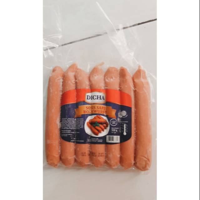 

DICHA SOSIS SAPI BOCKWURST