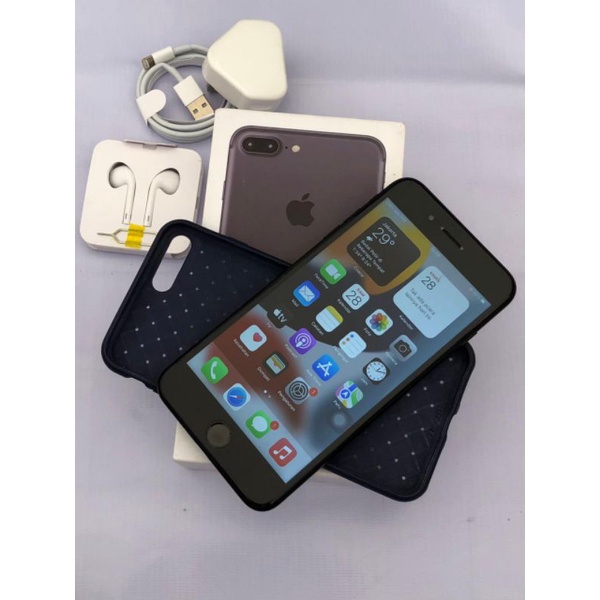 Iphone 7 Plus 128Gb Like New Lengkap Fullset No Minus