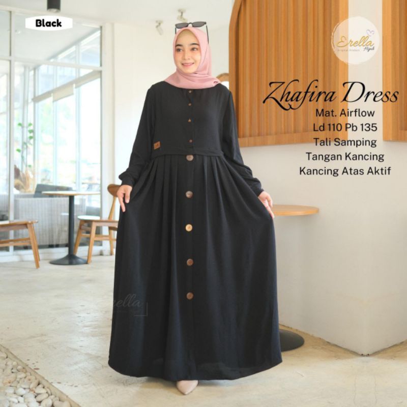 Zhafira dress/gamis/Maxi by erella
