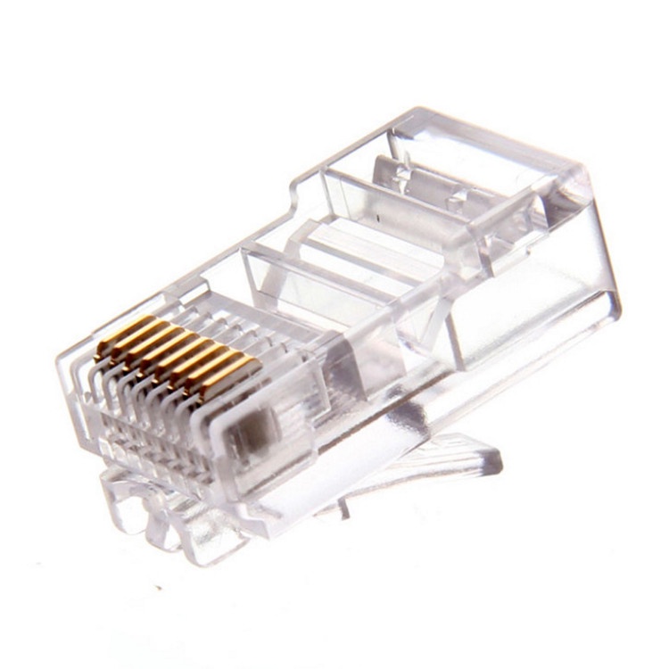 Konektor LAN Connector RJ45 Cat5e Modular Plug Ethernet