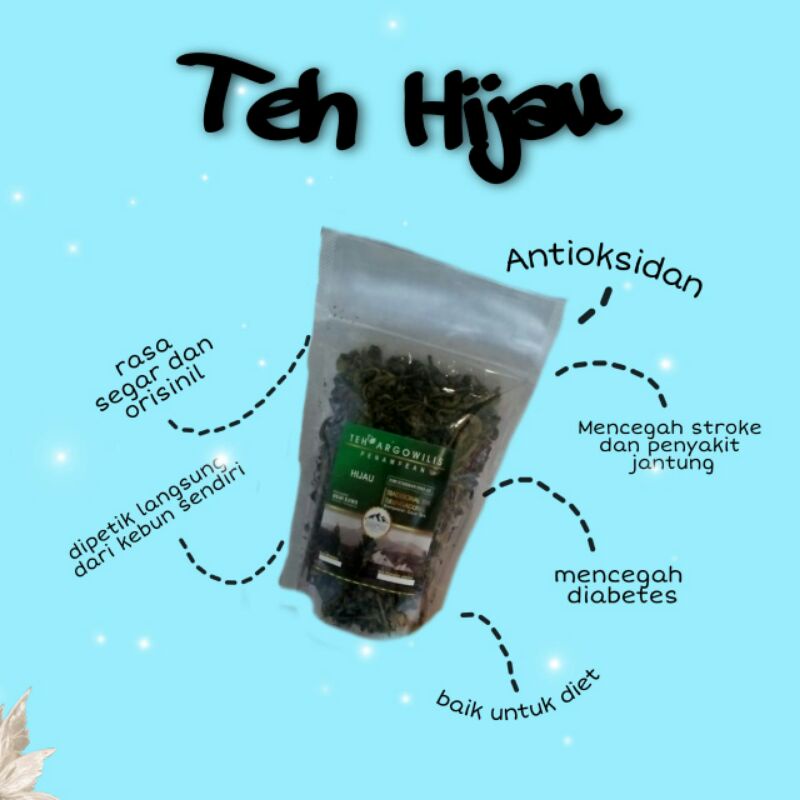 

teh hijau asli