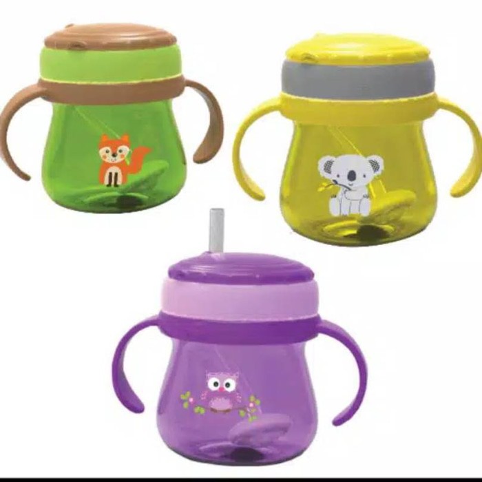 Baby Safe Training Cup with Straw JP019