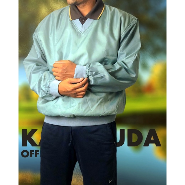 v neck windbreaker rapido + fila