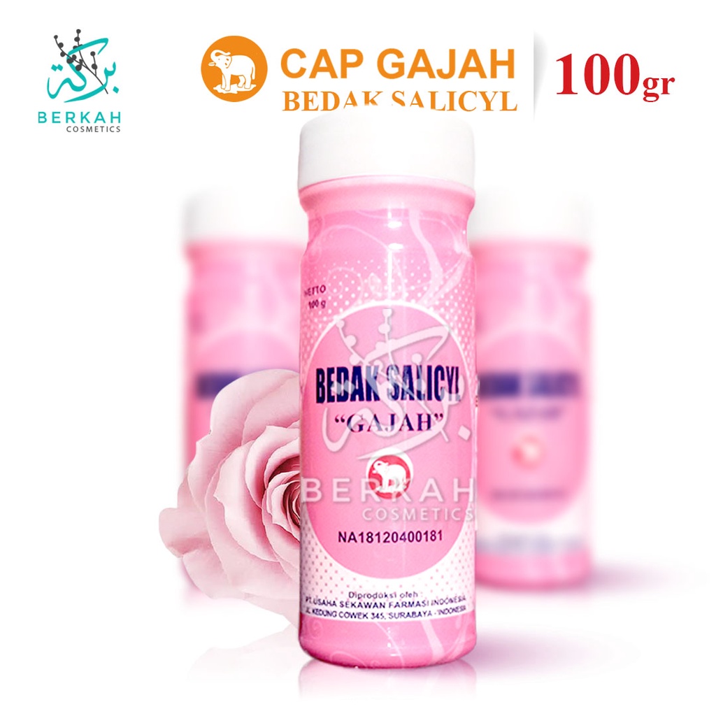 Bedak Gatal Salicyl Cap Gajah 100gr