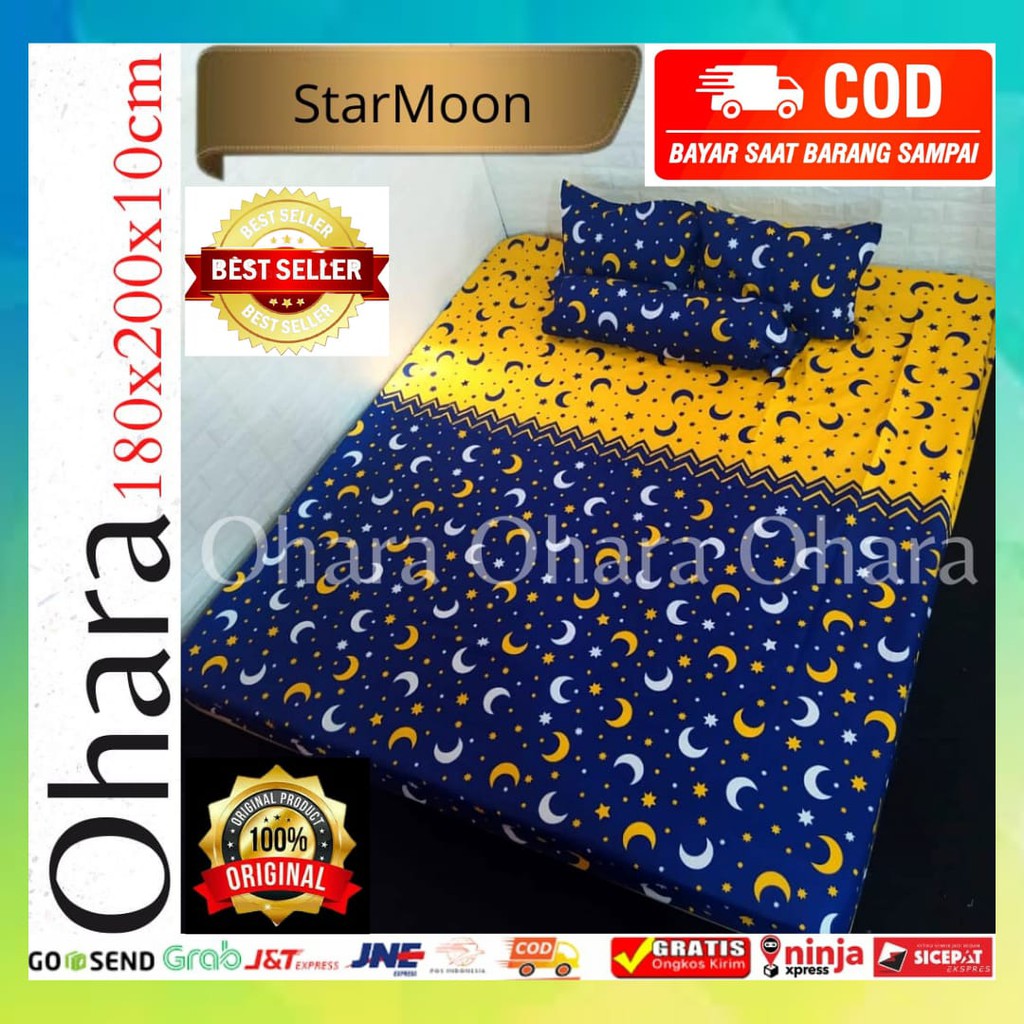( COD ) PROMO  SPREI HOMEMADE OHARA EXCLUSIVE ( STARMOON )