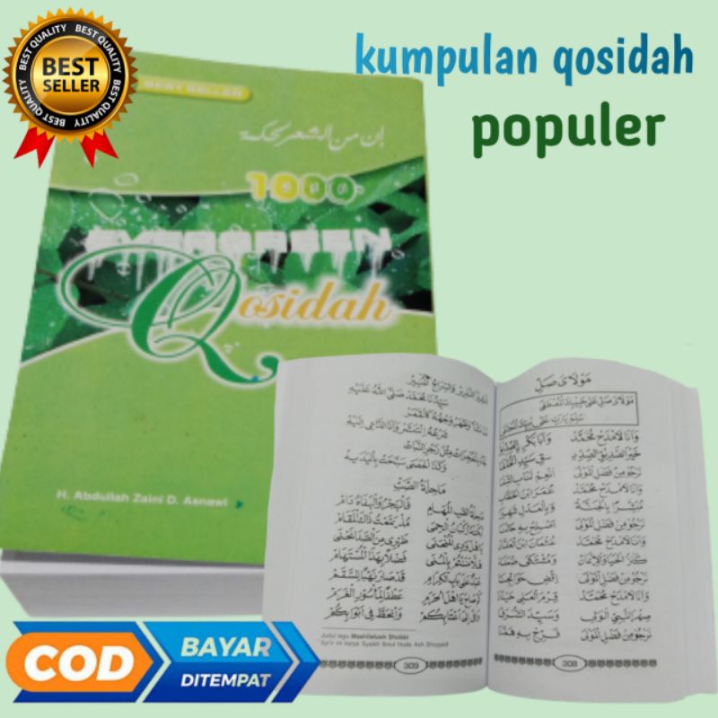 buku kumpulan qosidah sholawat nabi terlengkap