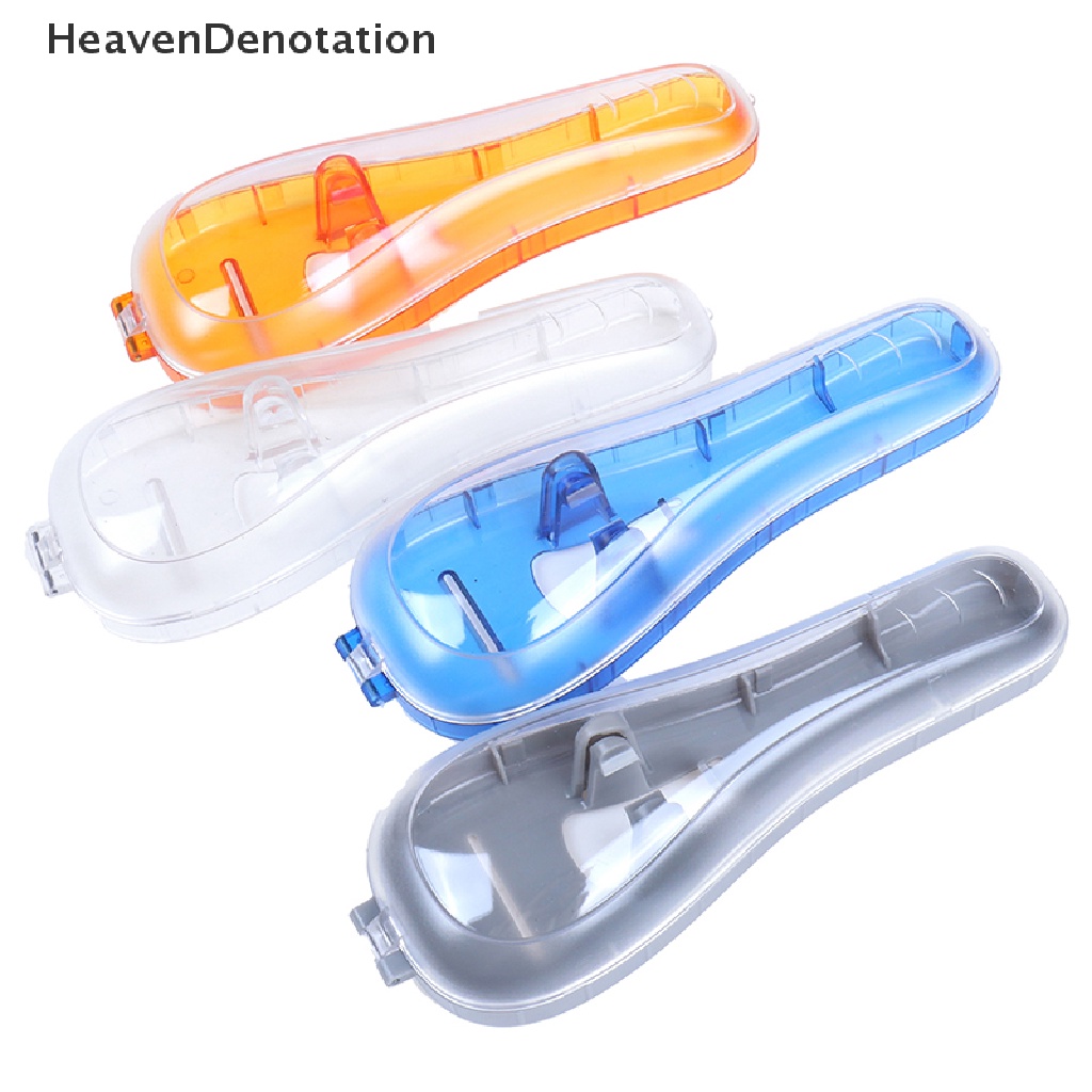 Case Holder Penyimpanan Alat Cukur Pria Bahan Plastik Untuk Travel