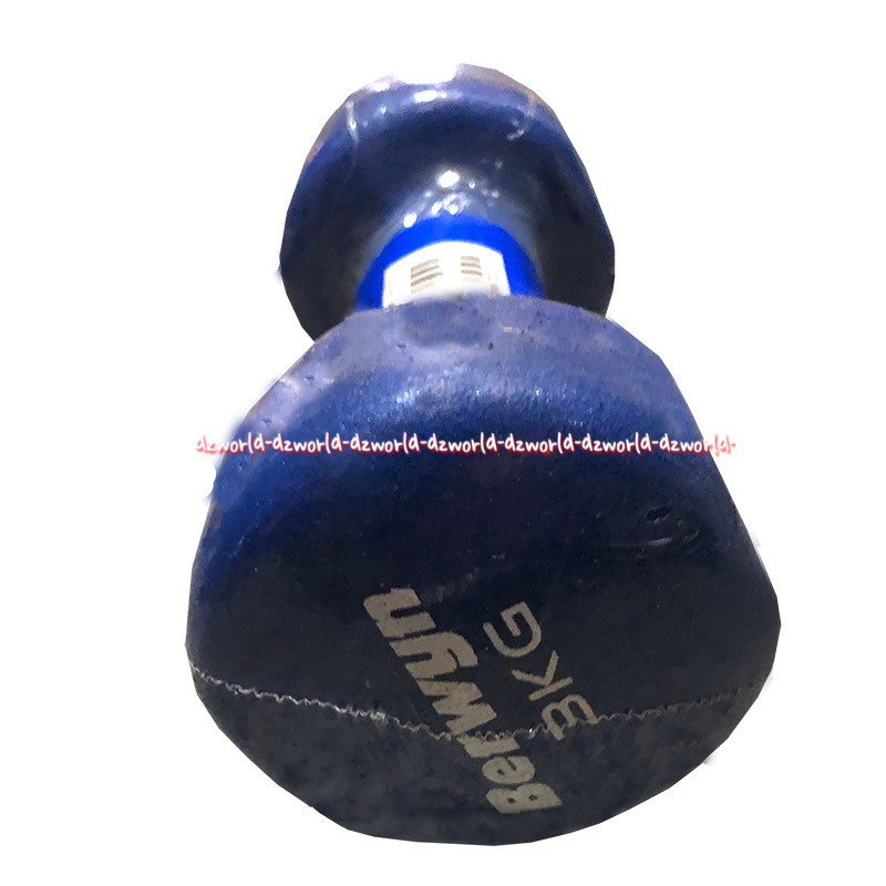 Berwyn Dumbbell Neoprene 4kg Peralatan Olahraga Barbel Hijau 4 kg Dumbel Berwin Green Barbell Warna Hijau Latihan Beban