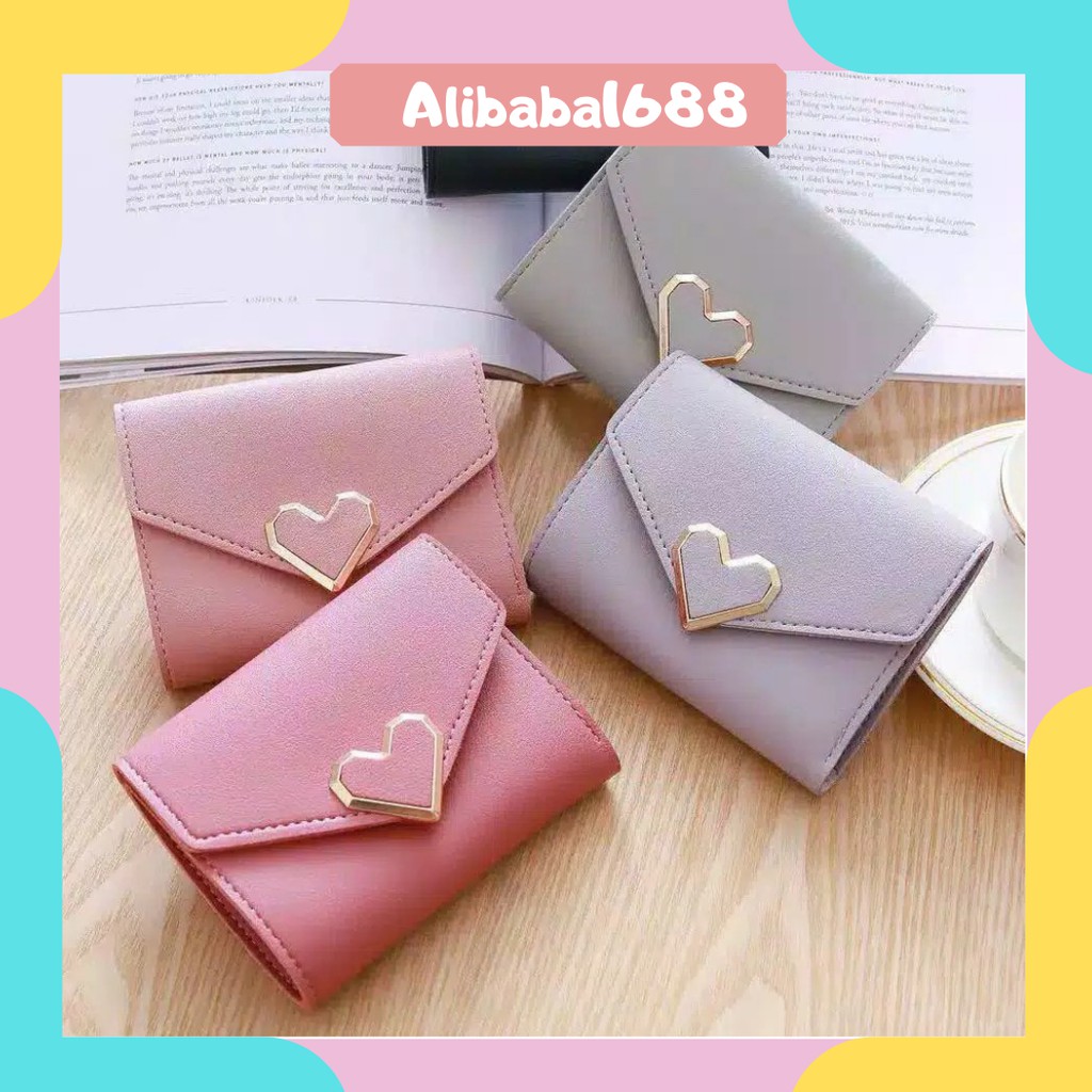 *ALIBABA1688*COD 117E Dompet Kulit Wanita Dompet Impor Murah Dompet Cantik Real Pic C6