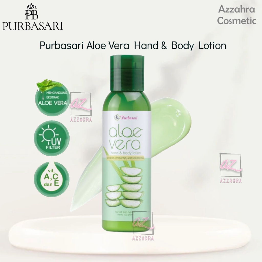 Purbasari Hand And Body Lotion Aloe Vera 100ml