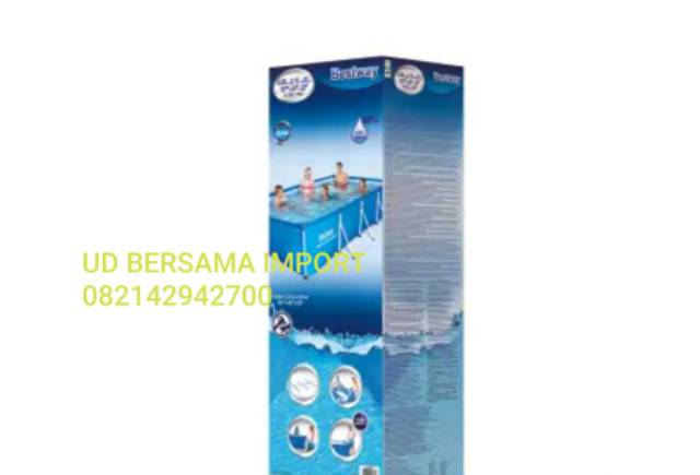 Kolam renang bestway import bahan tebal 414 x 219 x 79 cm