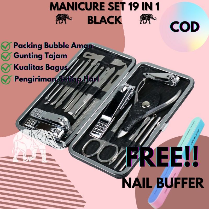 BISA COD PROMO Manicure Set Pedicure Premium Quality