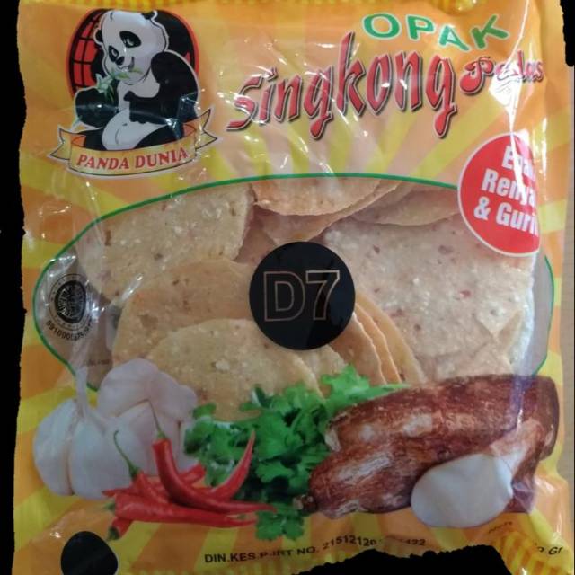 

Opak singkong pedas