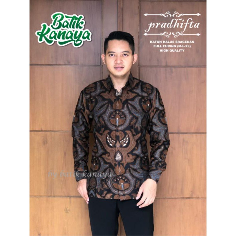 Kanaya Baju Batik Pria PRADHIFTA Full Furing