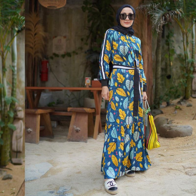 READY Leaf Summer Dress by Monel