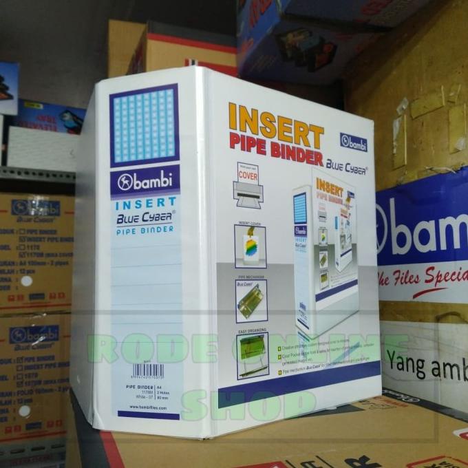 

[[COD]] Pipe Binder Bambi / Pipebinder Bambi - 80mm type 1178M PRODUK TERBATAS Kode 1267