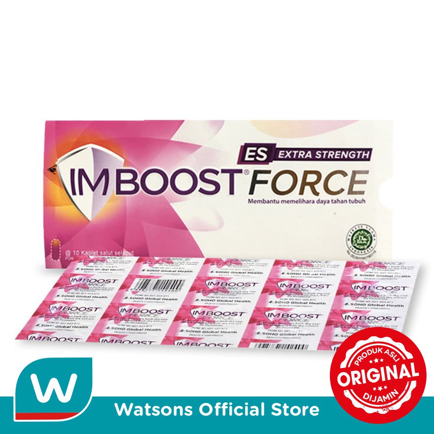 Imboost Force Extra Strength Tablet 10s (Strip)