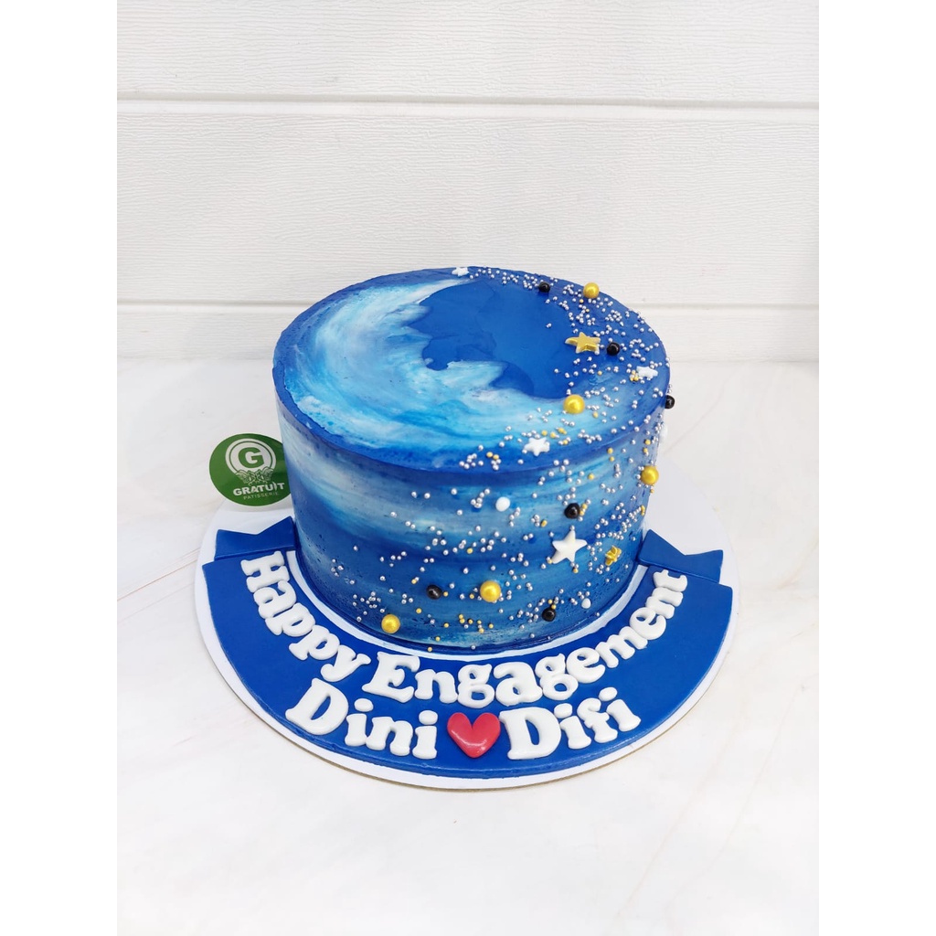 

galaxy cake