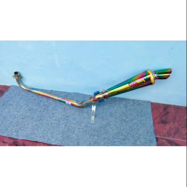 Knalpot KOU Bunglon Kidal Kiri Revo Karisma Blade Supra X125  Supra X 125 Supra X-125