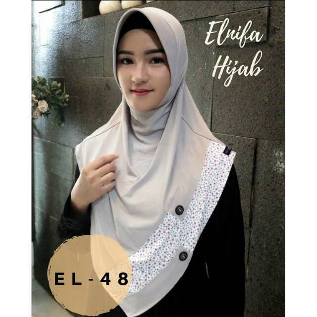 JILBAB EL NIFA ESKUDO MOTIF