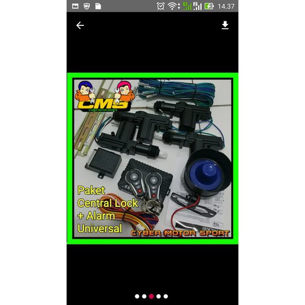 alarm mobil dan central lock remot mobil dan central lock