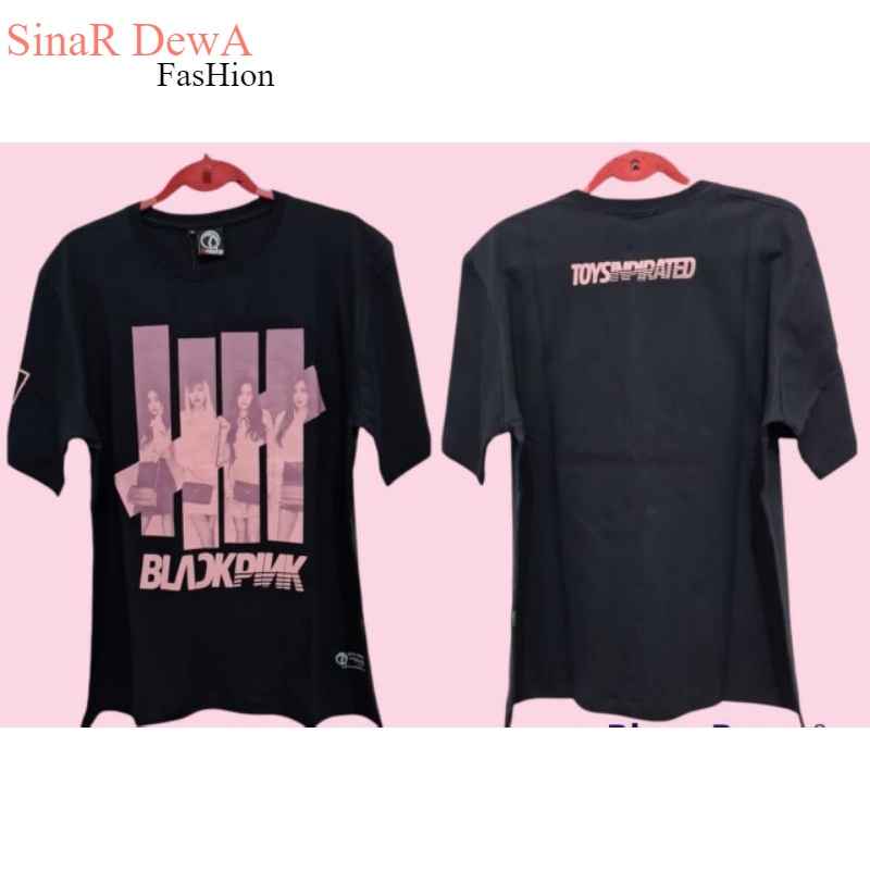 Kaos T-Shirt Unisex Original Distro BLACKPINK M, L, XL .