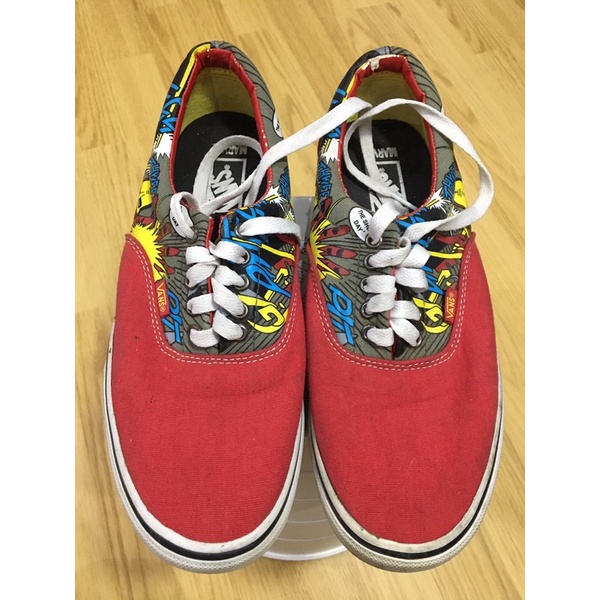 Sepatu Vans x Marvel Comic original | skateboard shoe | preloved (PL) man shoes