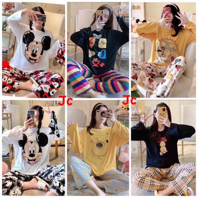 RESTOCK JC Stelan Oversize PP Import / Stelan Tidur Bigsize Import PP / stelan wanita Import murah