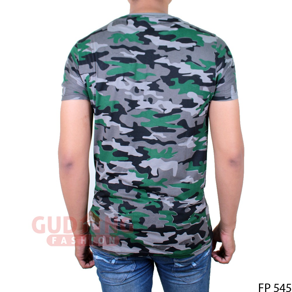 Kaos Oblong Pendek Army - FP 545