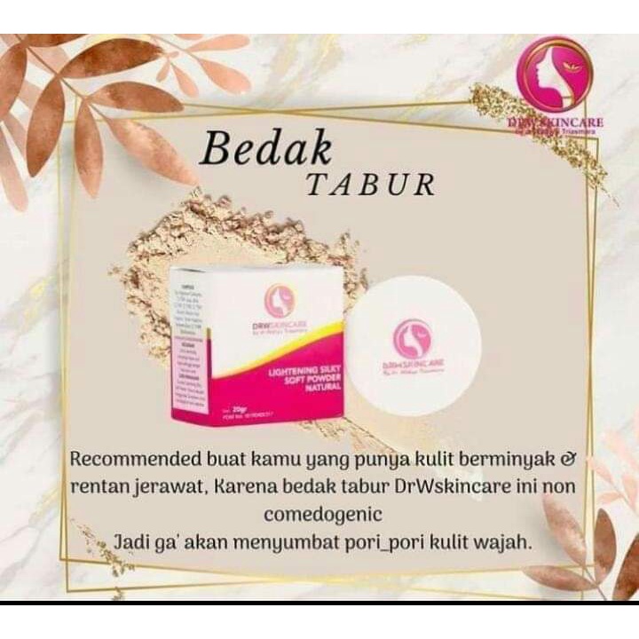 Bedak Tabur Untuk Kulit Berminyak | Bedak Tabur Drwskincare