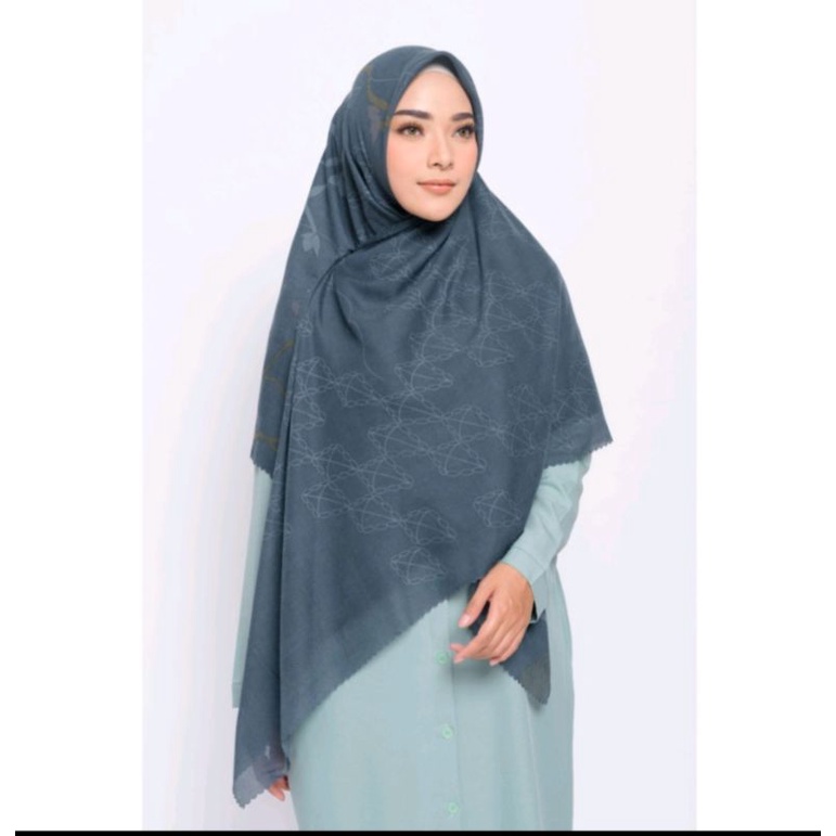 Hijab syar'i jumbo motif pulau muna original by ZM